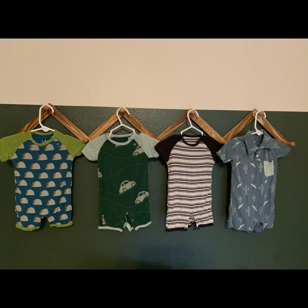 NWOT Kickee Pants Rompers